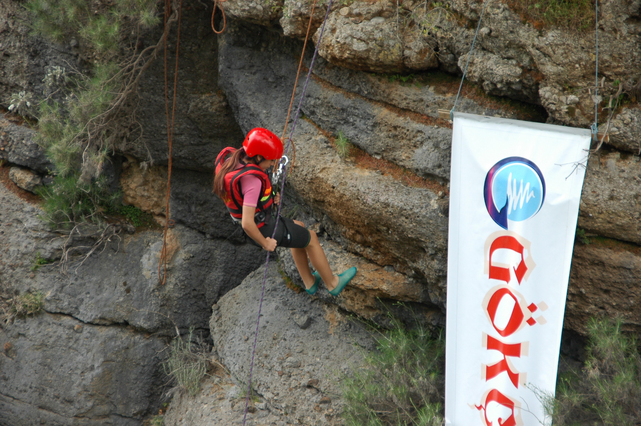 Antalya Kprl Kanyon Abseiling Rappelling pli ni