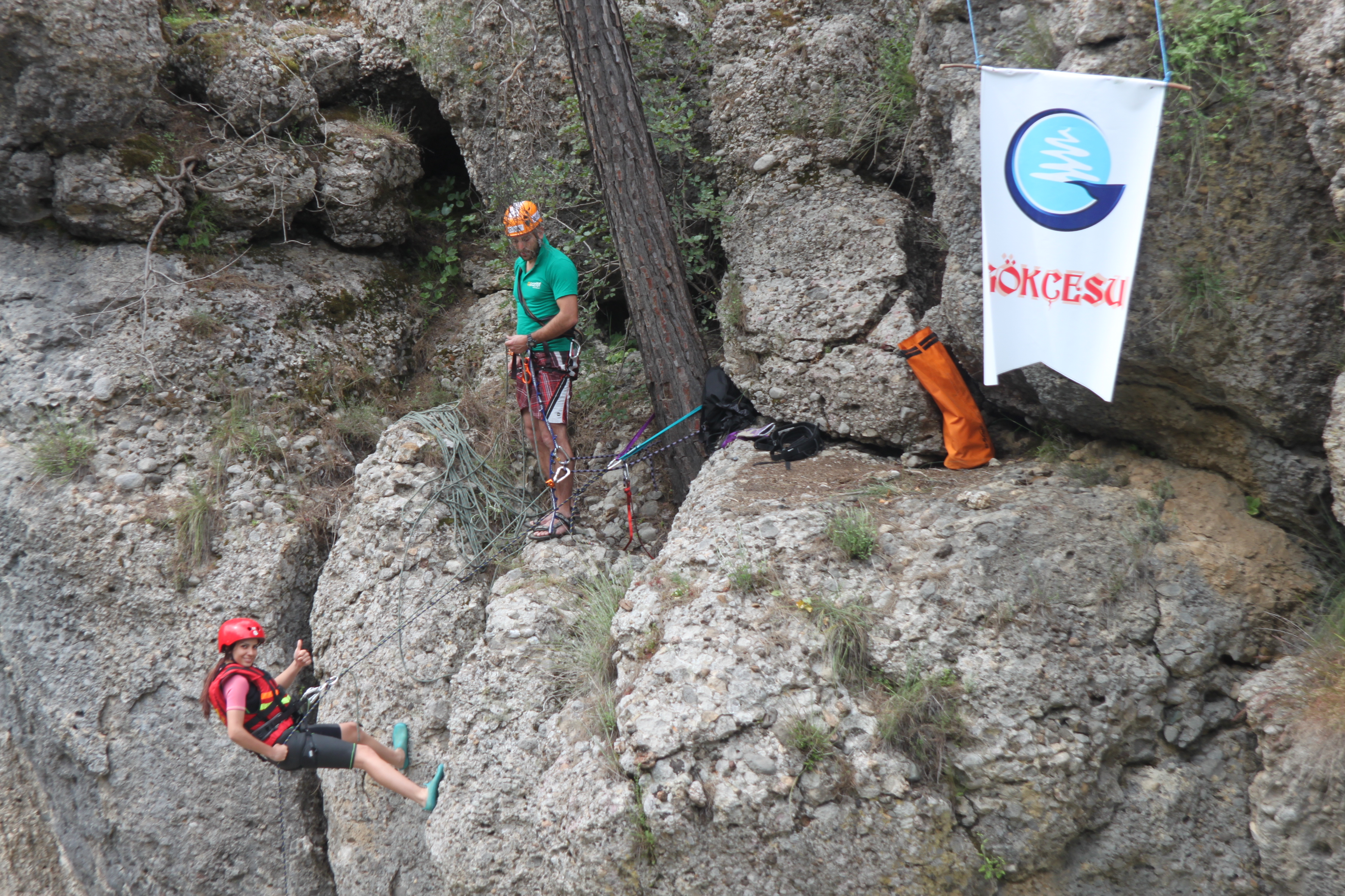 Antalya Kprl Kanyon Abseiling Rappelling pli ni