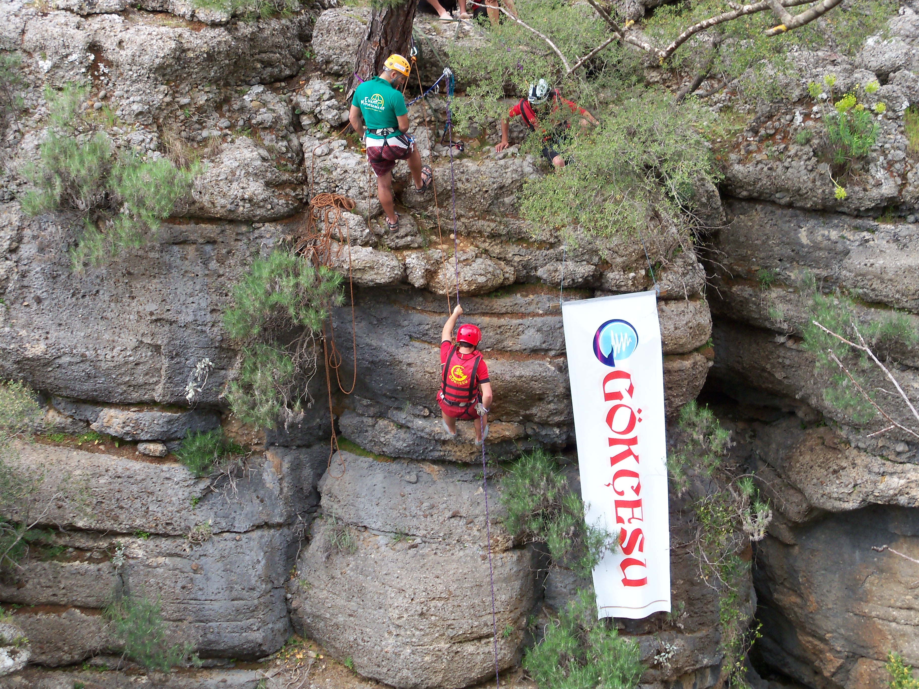 Antalya Kprl Kanyon Abseiling Rappelling pli ni