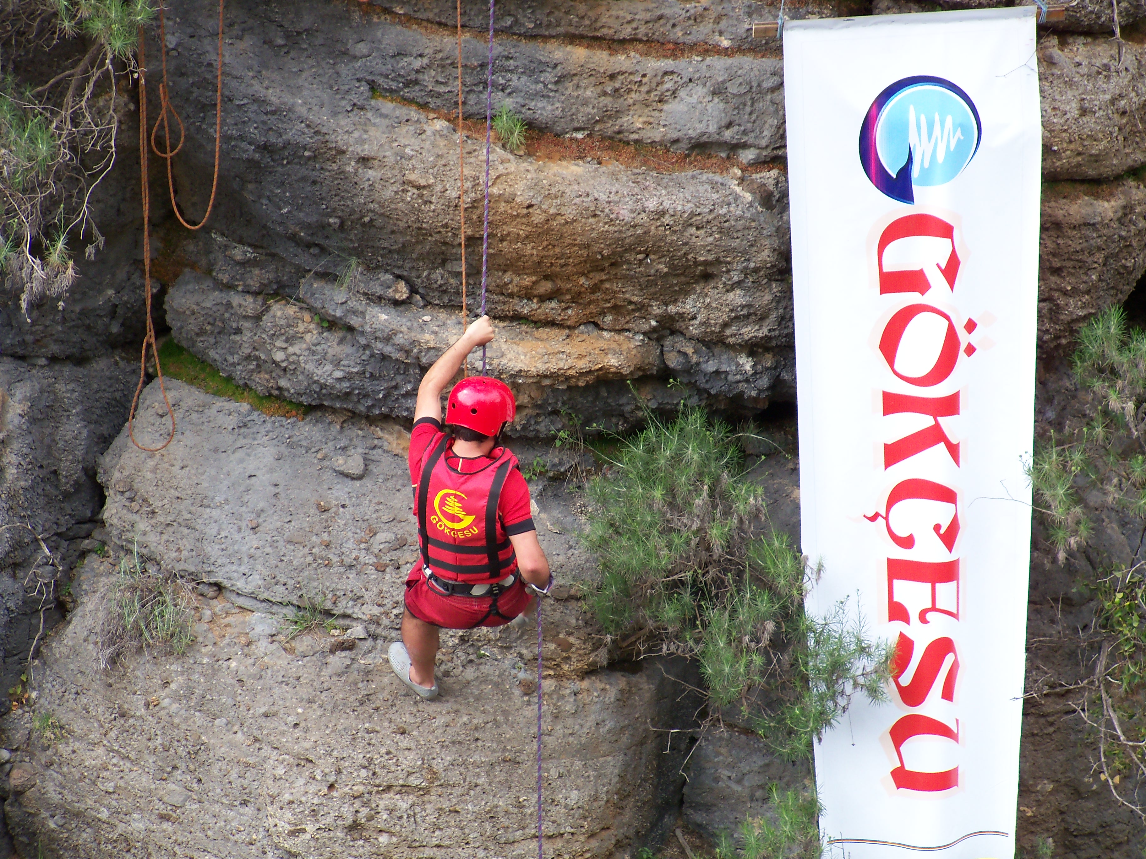 Antalya Kprl Kanyon Abseiling Rappelling pli ni