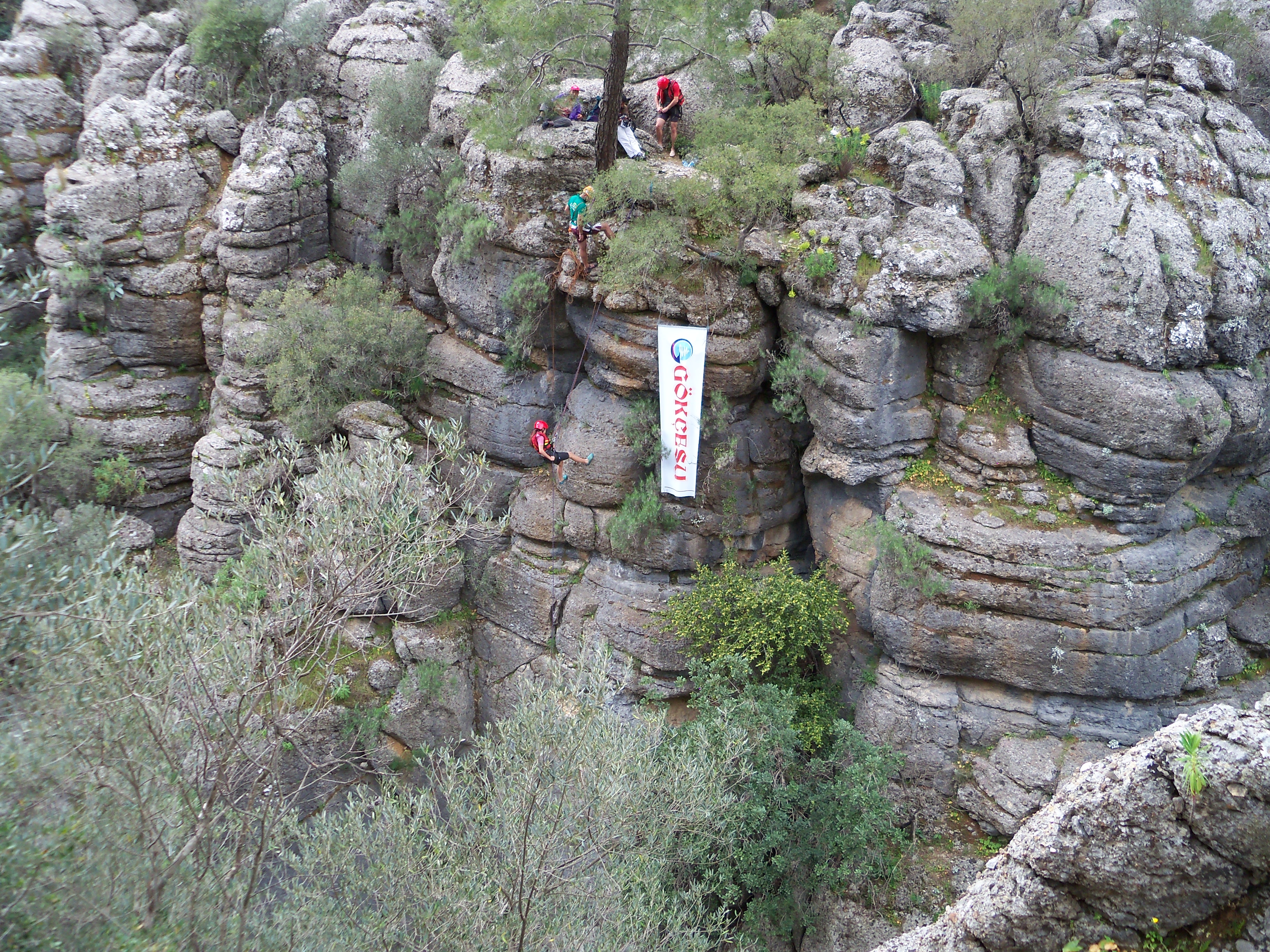 Antalya Kprl Kanyon Abseiling Rappelling pli ni