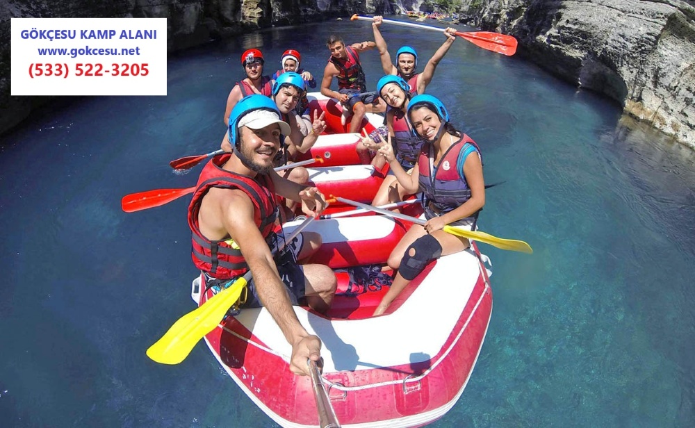 Antalya Rafting Kprl Kanyon Gkesu Kamp Alan adr Kamp