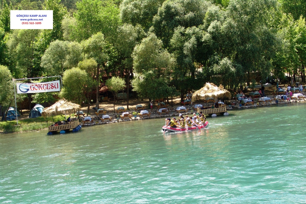Kamp Alan Antalya Kprl Kanyon adr Kamp Rafting